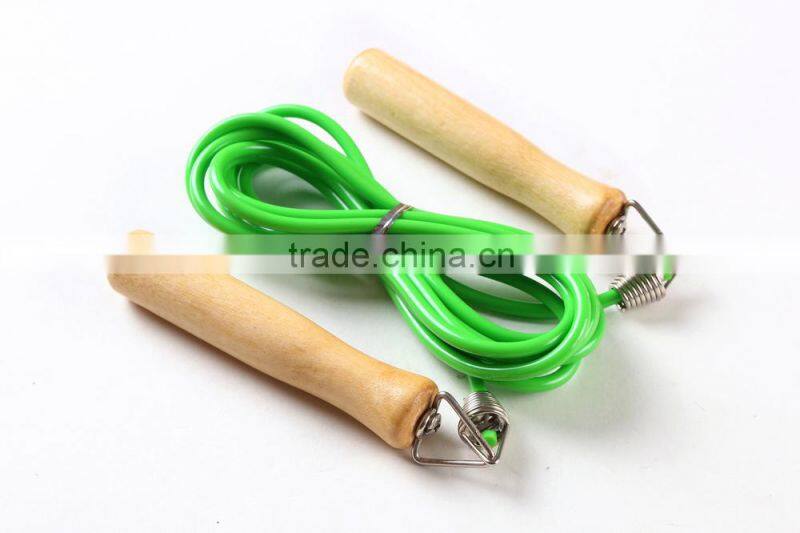 high quality crossfit wooden jump rope / skipping rope fitness