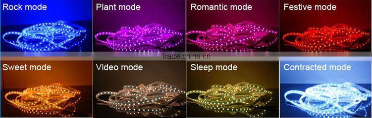 Android iPad APP Zigbee IEE802.15.4 Intelligent home lighting home RGB strip waterproof play music 16 million colors