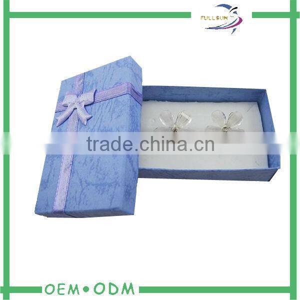 Top grade custom luxury leather cover jewelry gift box