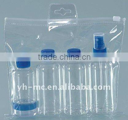 90ml PET plastic travel kit bottle