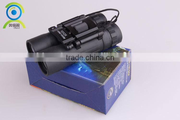 Best-sale 10X25 Black Binoculars with good quality