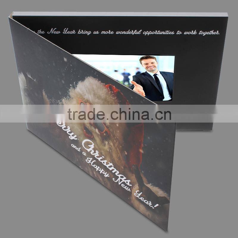 7 inch magnetic switch lcd video brochure card video brochure module video brochure card with best price