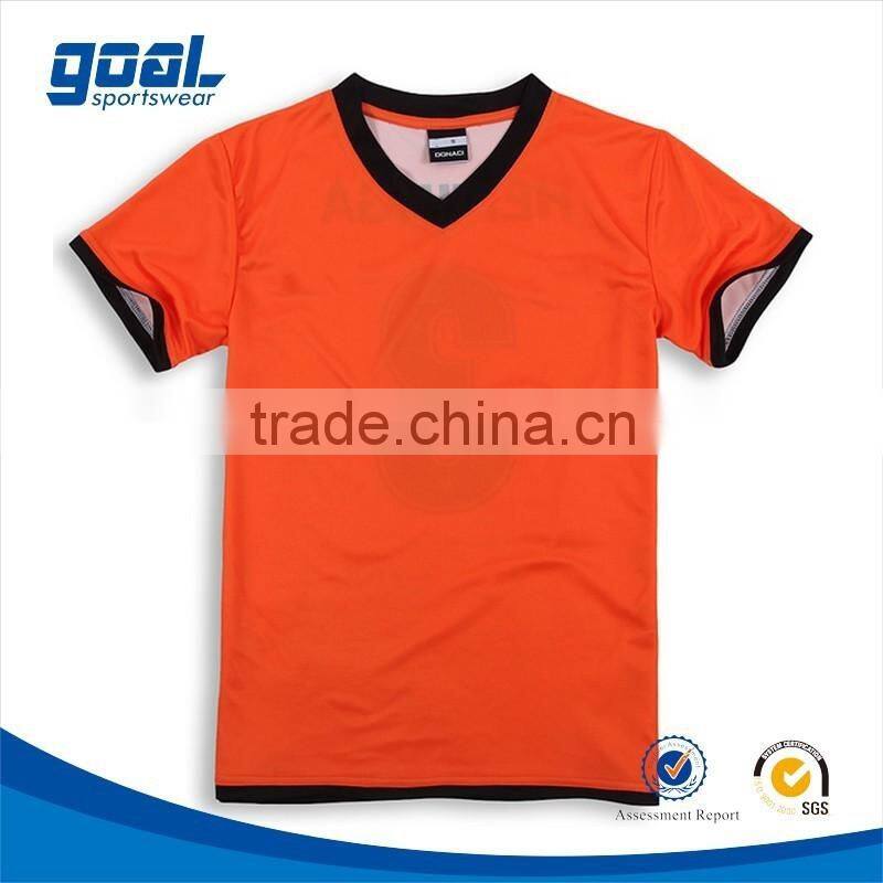 Wholesale latest design team soccer jersey goalkeeper shirt