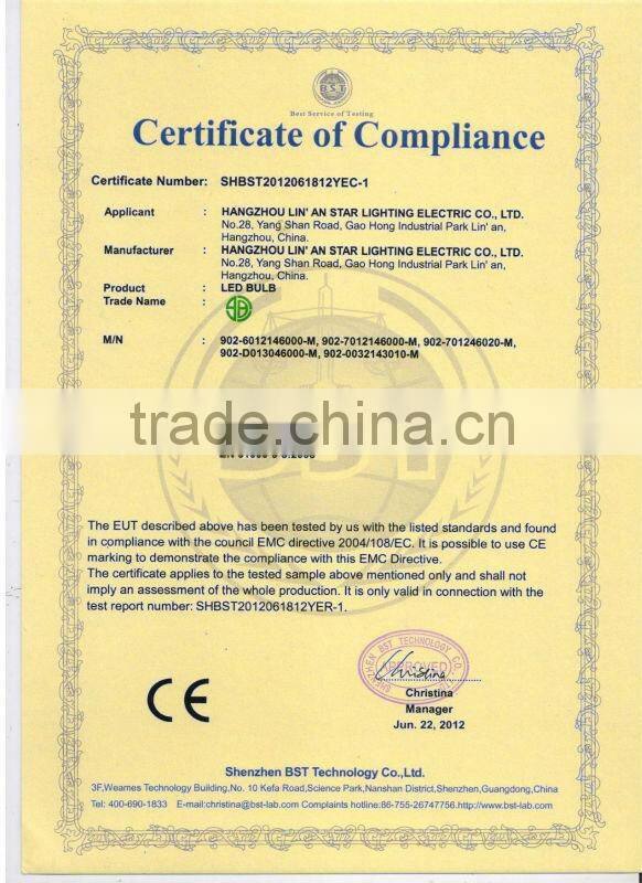 Milky color led filament ball