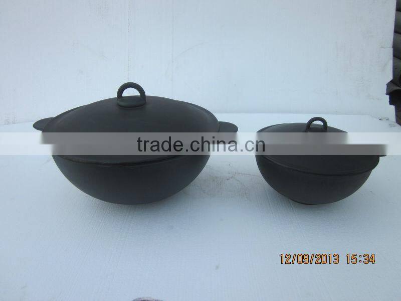 casting aluminum mold for cast iron & aluminum Russian Cauldron pot