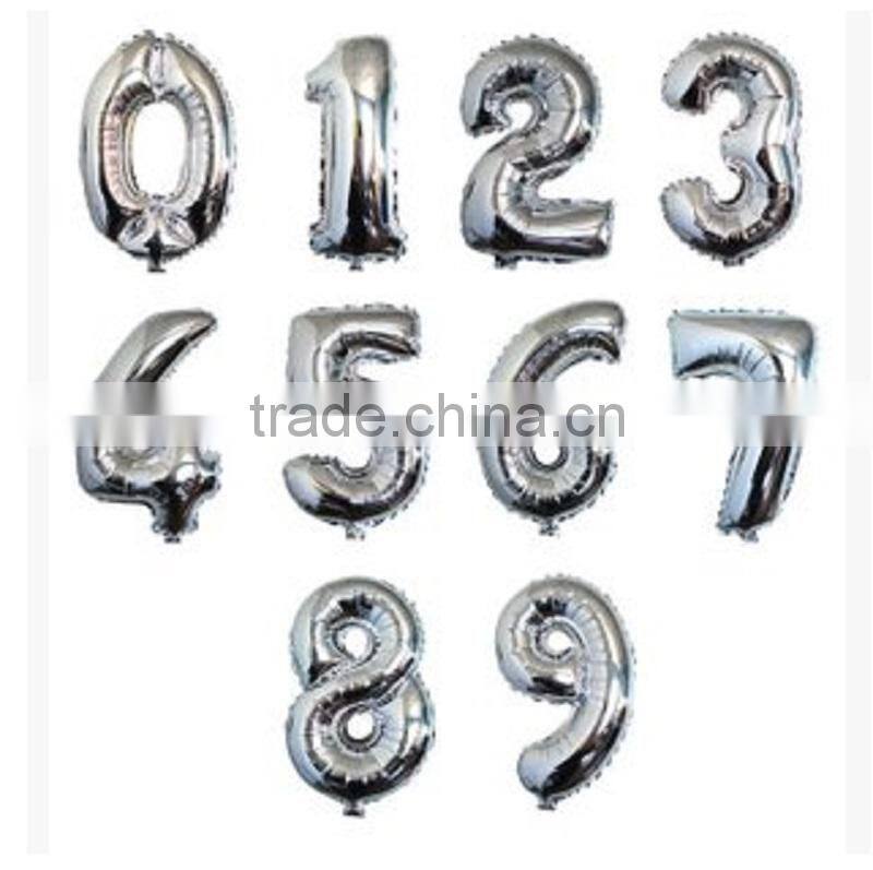 Wholesale silver alphabet balloon letters balloons foil helium balloon,wedding decoration balloon