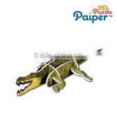 Christmas craft 3d paper puzzle ornament innovative toys for children