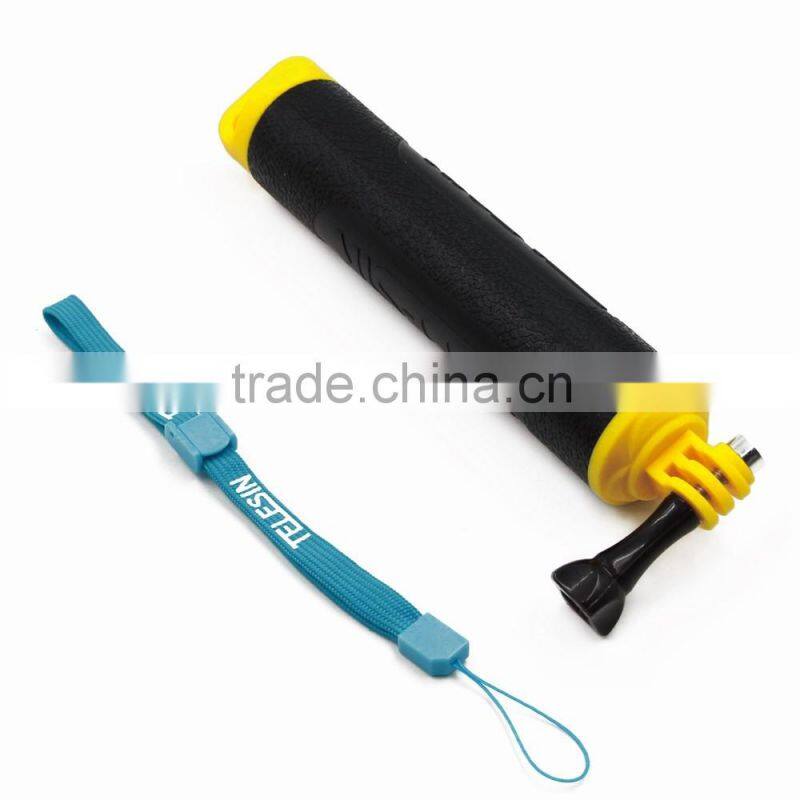 Hot GoPros accessories waterproof floating bobber with texture rubber handle grip for Go Pro Hero3+ and Hero4