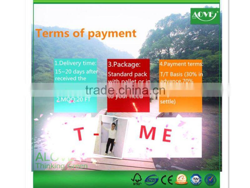 Colorful pvc building material /fire proof /anti-corrosion