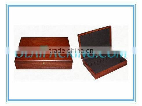 deluxe wooden empty mini gift tea box
