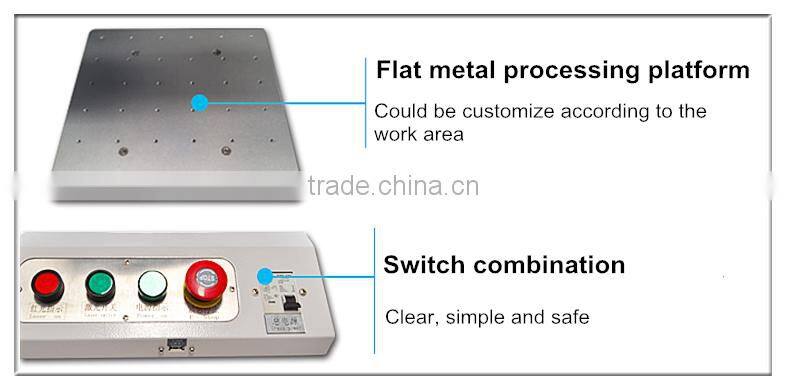 Integrated type cheap price 20W laser marking machine