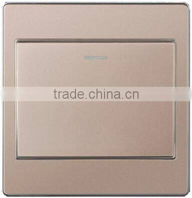 PC electric wall switch with Decorative ring