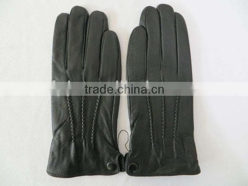 popular new style boys leather gloves for touch