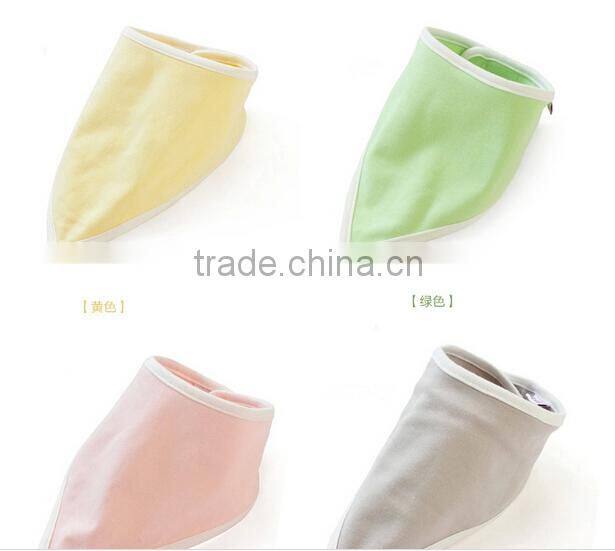 100% Cotton Bib Baby Bib Cleaning Lovely Dental Bib/pure colour bibs 100% cotton baby bib