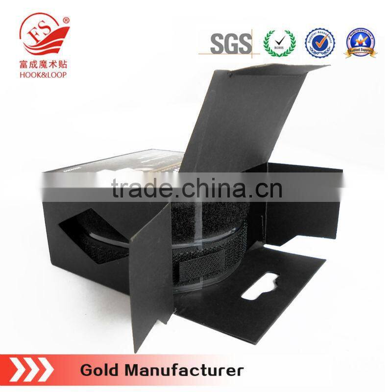 100% nylon colored adhesive hook and loop tape