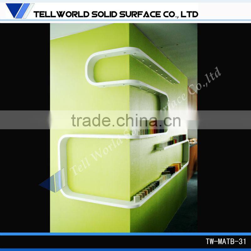 100% Acrylic solid surface modern design wall decoration