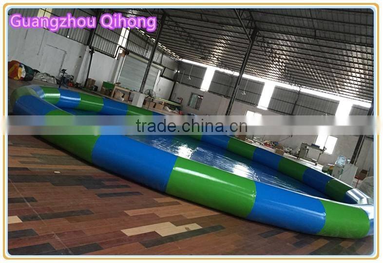 used metal frame swimming pool for inflatable water pool slides, family swimming pool for kids and adults