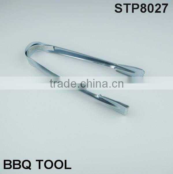 stainless steel bbq pliers food tongs