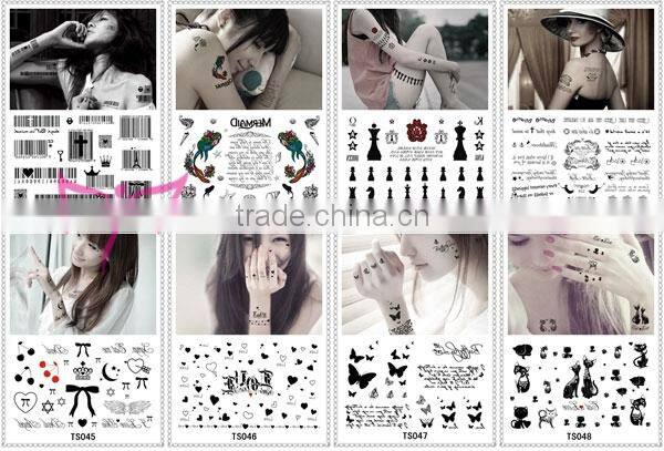 Easam moon temporary tattoo sticker/Waterproof body tattoo