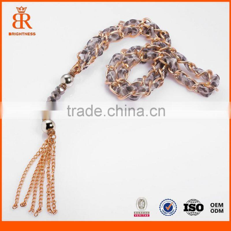 Gorgeous fashion chain necklace for dress decorate