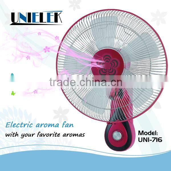 Low noise 220 volt desk fan 16 inch 3 speed with aroma diffuser air cooling desk fan