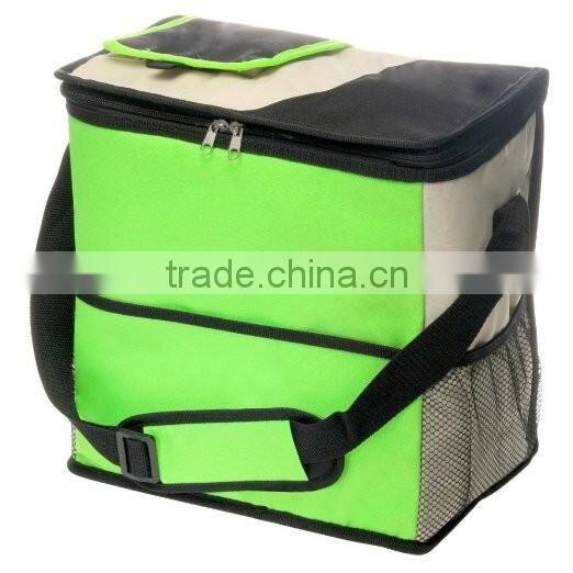 Hot Selling Soft Sided Insulated Cooler Bag Green