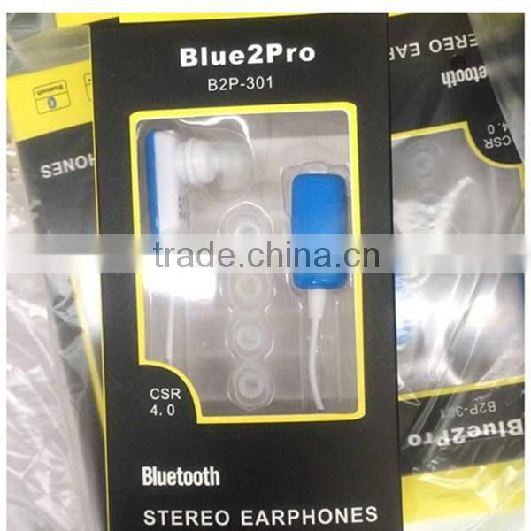 STOCK!!! S301 New arrival Wireless in-ear earphone bluetooth earbuds, Bluetooth headset, bluetooth headphone with lowest price