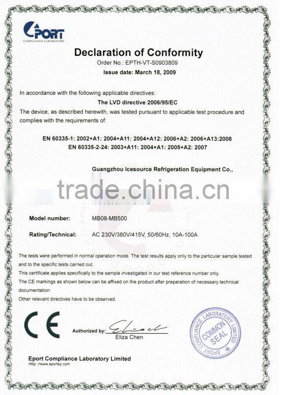 Best quality automatic block ice machine for fishery