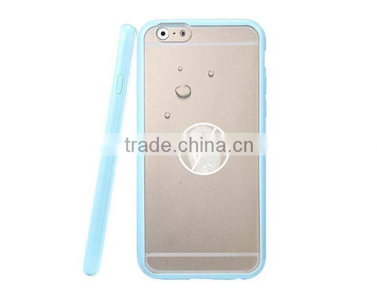 Hybrid Matte PC+TPU bumper case for iphone 6