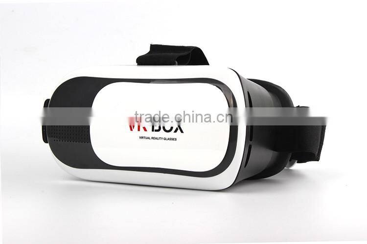 OEM Virtual Reality VR BOX 2.0 3D VR Glasses with remote control for Gaming Video