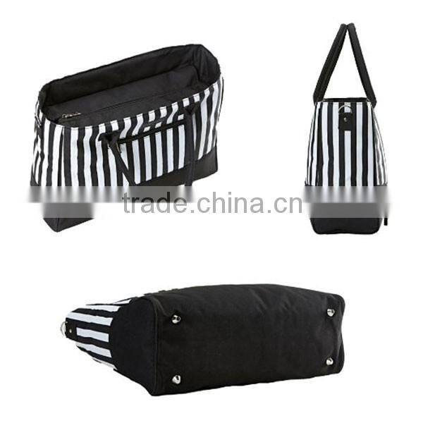 Enrich fashionable baby diaper bag with change mat