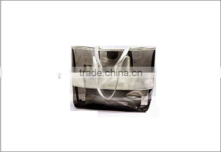 Female,Women Gender and Lady Tote Bag Style Transparent PVC Beach Bag