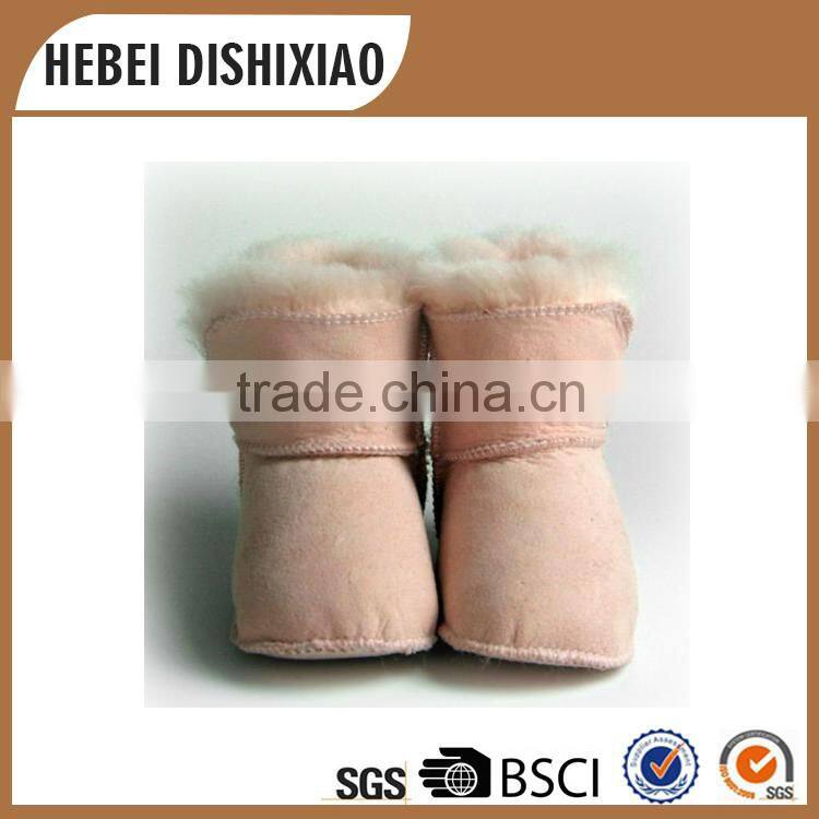 Suede Baby Shoes Fur Lined Baby Shoes Baby Cute Shoe