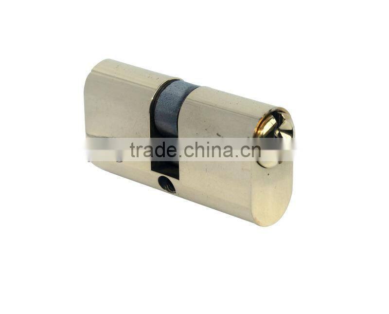 double cylinder lock with computer key