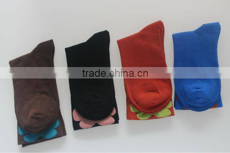 Wholesale Beautiful Sun Flower School Girl Student Sock