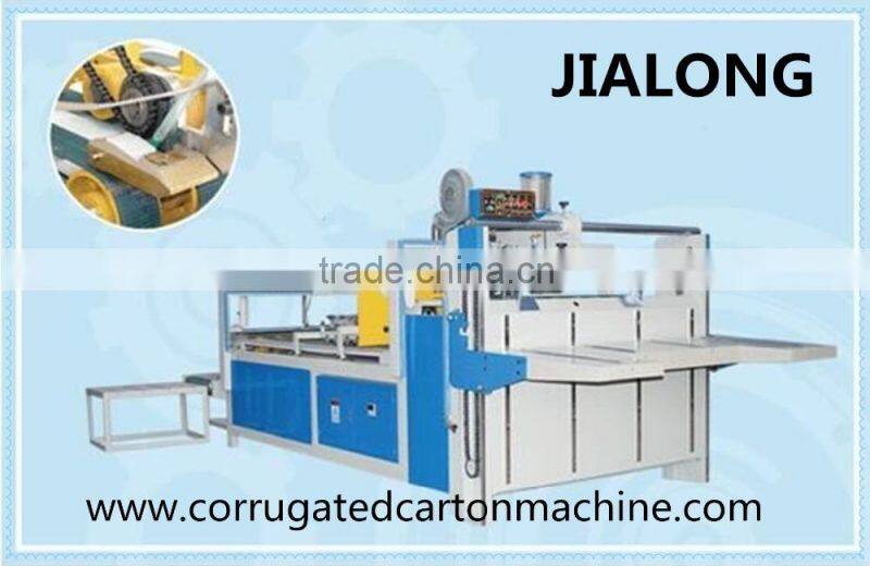 JL-1 Semi automatic folder gluer machine for corrugated carton box