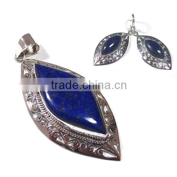 Wholesale jewelry semi precious jewelry solid 925 sterling silver sets