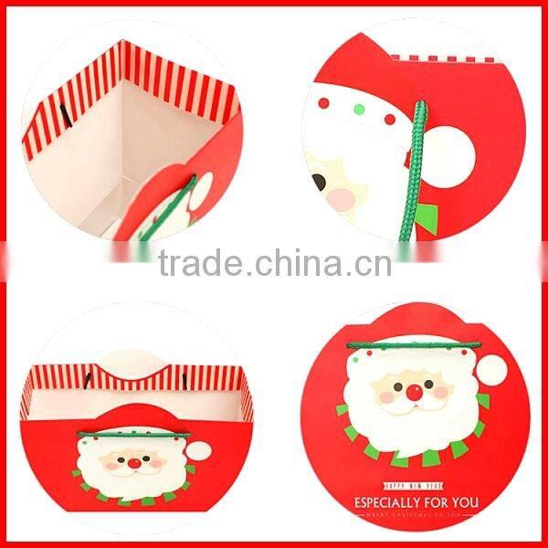 2014 Printing Custom Paper Bag for Christmas Gift Packing Wholesale