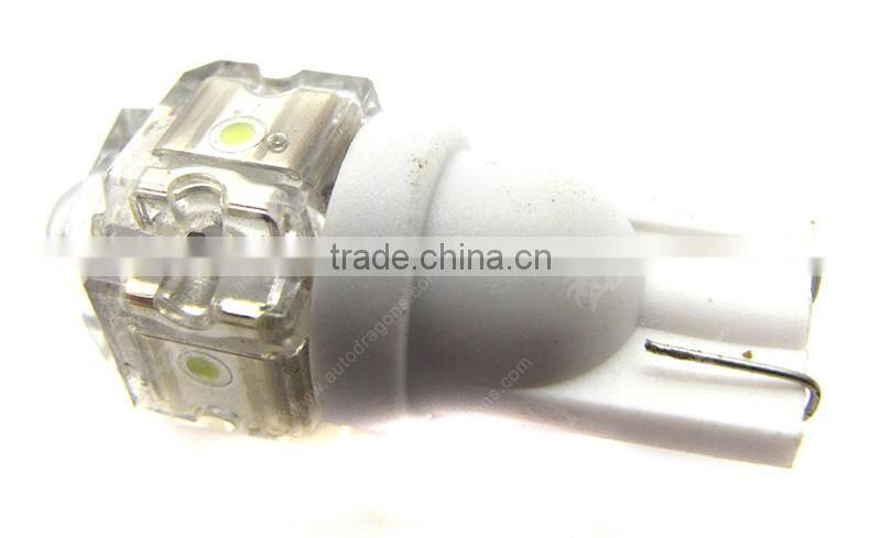 2016 Hot sale T10 194 ba9s 6.3V T10 white 6.3v t10 high quality #555 led pinball