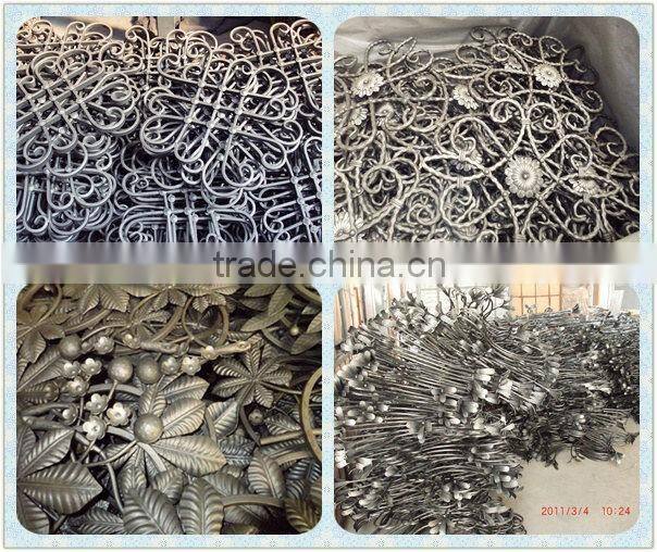 wrought iron rosette