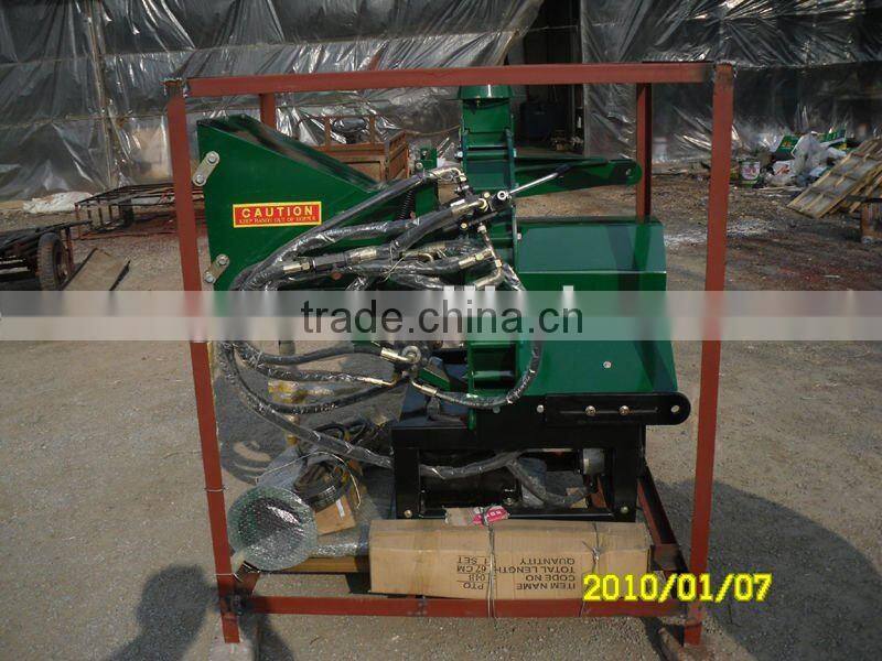 Hydraulic feeding PTO drive Wood chipper with CE certificate