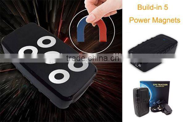 Long battery standby car gps tracker with light Sensor