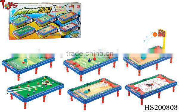Popular 6 in 1 Snooker Table Child Toy