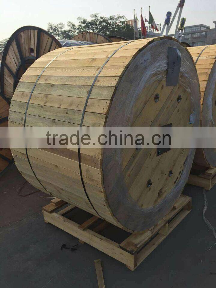 solid wood cable drum for wire cable weight 1400kg