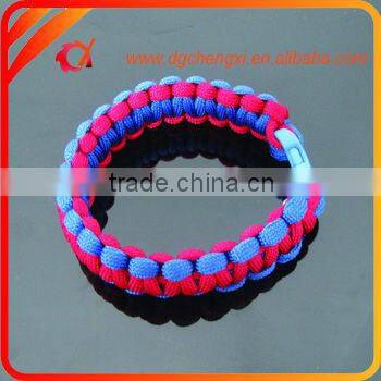High Quality Bright Colors Survival Bracelets