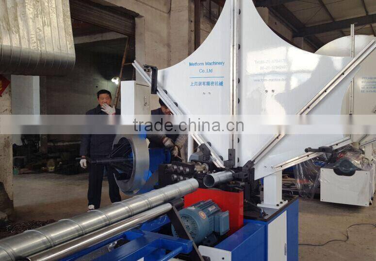 1.5mm HAVC duct made by spiral tube forming machine and air duct machine manufacture with top quality