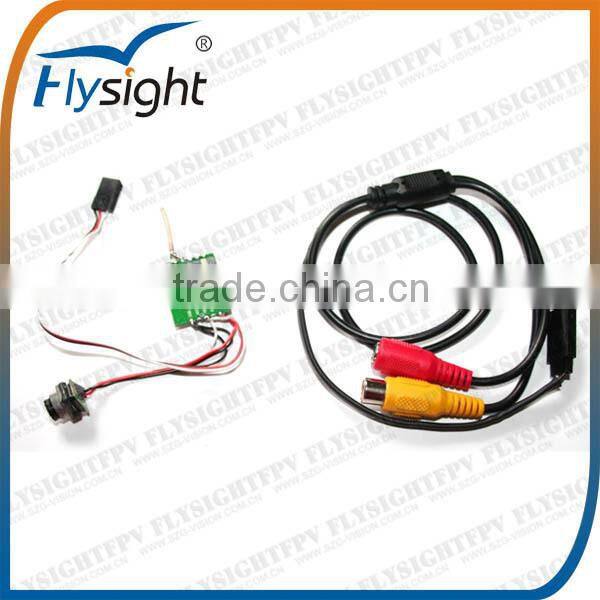G2654 CM100T mini fpv 1g 520tvl camera /w 5.8g wireless transmitter 200mw module with