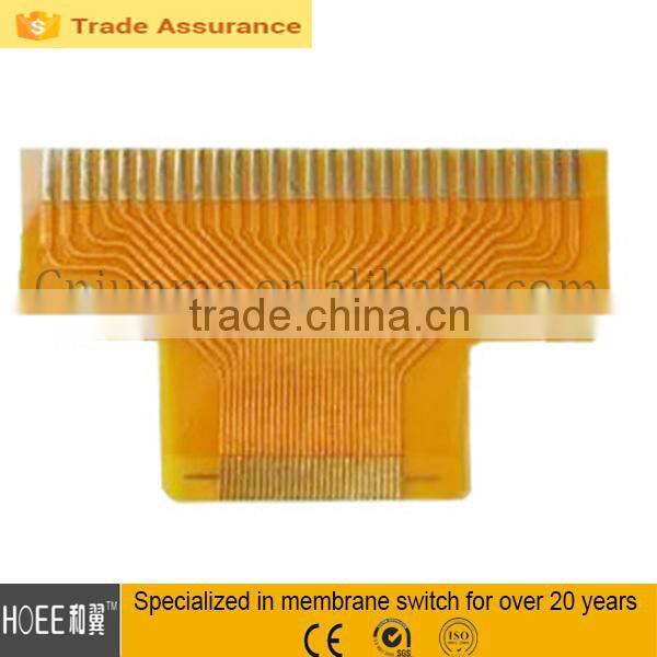 China professional supplier for custom membrane keypad/keyboard with rubber keypad FPC