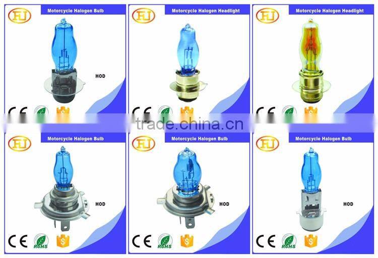 hod xenon bulb 12v 35/35w motorcycle halogen bulb p15d halogen motorcycle light bulb