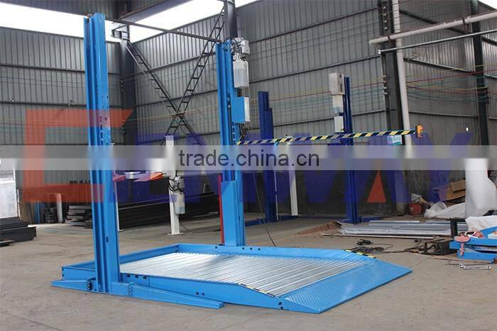 High quality electric hydraulic car parking lift for home